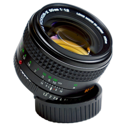 Used Minolta MD 50mm f/1.2 - Excellent
