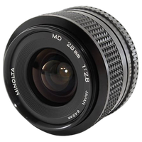 Used Minolta MD 28mm f2.8 W Rokkor X - Excellent 0