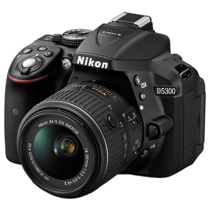 Used Nikon D5300 w/ 18-55mm VR Lens - Excellent