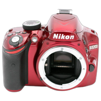 Used Nikon D3200 Body Only (Red) - Excellent 0