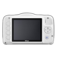 Used Nikon COOLPIX S32 (White) - Excellent 3