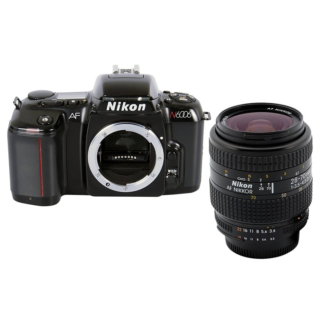 Used Nikon N6006 35mm SLR w/ 28-70mm f/3.5-5.6 Lens - Excellent