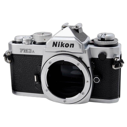 Used Nikon F2AS Silver 35MM SLR - Excellent