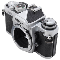 Used Nikon F2AS Silver 35MM SLR - Excellent 1