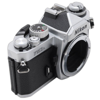 Used Nikon F2AS Silver 35MM SLR - Excellent 2