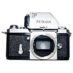 Used Nikon F 35MM Film Body Chrome With FTN meter - Excellent 0