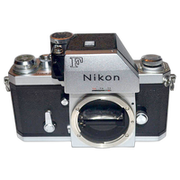 Used Nikon F 35MM Film Body Chrome With FTN meter - Excellent 7