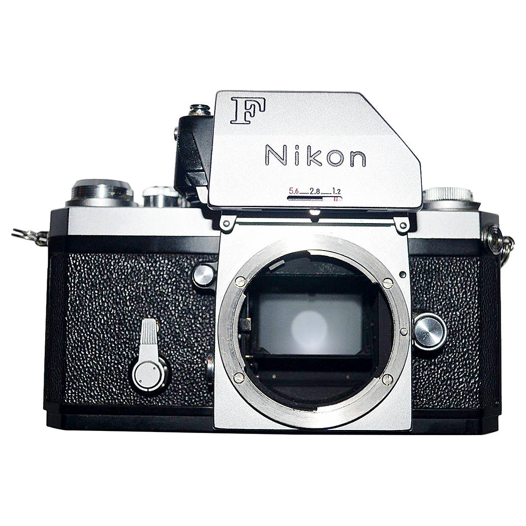 Used Nikon F 35MM Film Body Chrome With FTN meter - Excellent