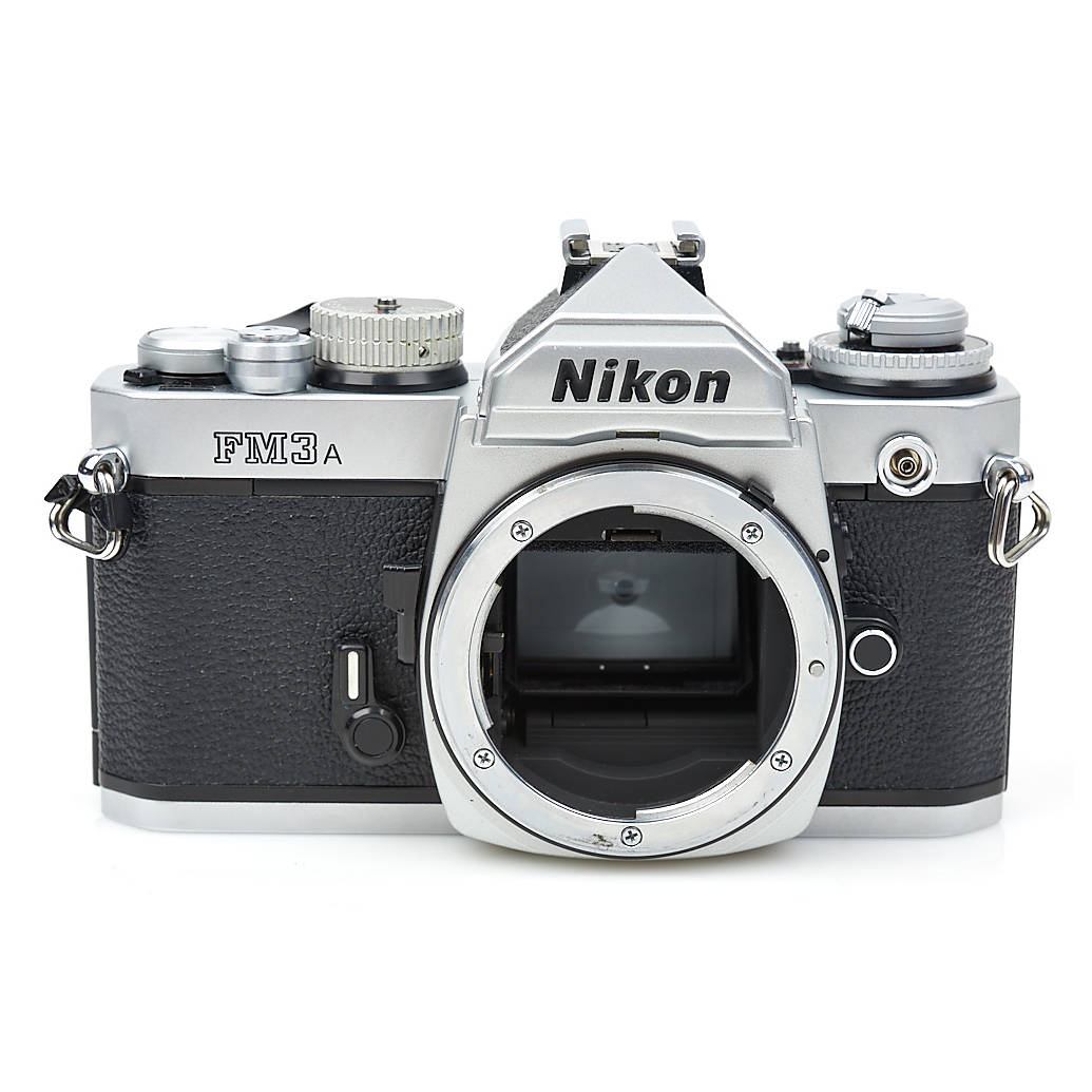 Used Nikon FM3A Chrome 35mm SLR - Excellent
