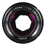 Used Nikon 135mm f/3.5 Q NPK Non Ai Lens - Excellent 1