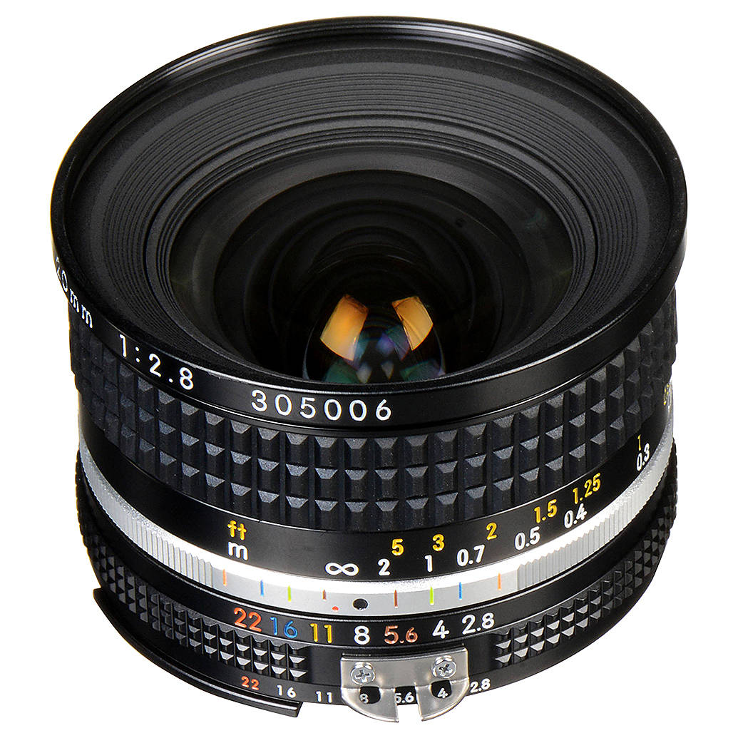 Used Nikon NIKKOR 20mm f/2.8 Lens - Excellent