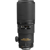 Used Nikon AF Micro-Nikkor 200mm f/4D IF-ED Macro Lens - Black- Excellent 2