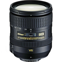 Used Nikon 16-85mm f/3.5-5.6G ED VR AF-S DX - Excellent 0