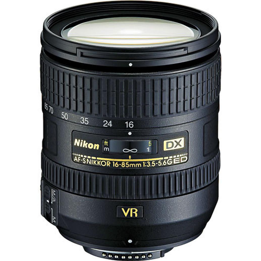 Used Nikon 16-85mm f/3.5-5.6G ED VR AF-S DX - Excellent