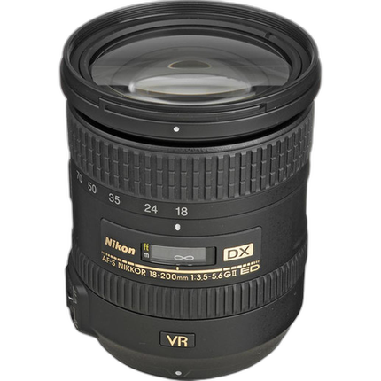 Used Nikon AF-S 18-200mm f/3.5-5.6G II ED VR DX SWM IF Asph - Excellent