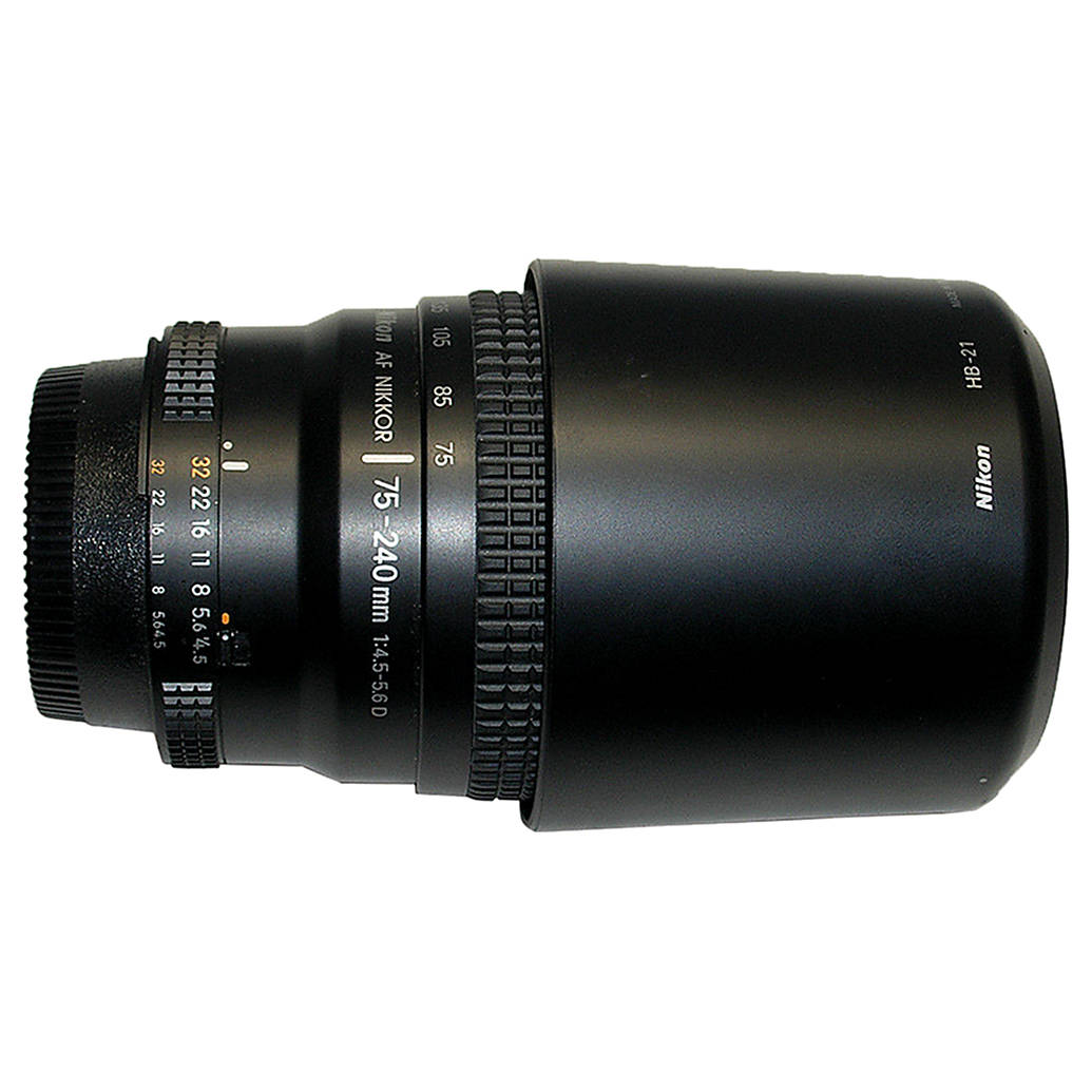 Used Nikon AF 75-240mm f/4.5-5.6D - Excellent
