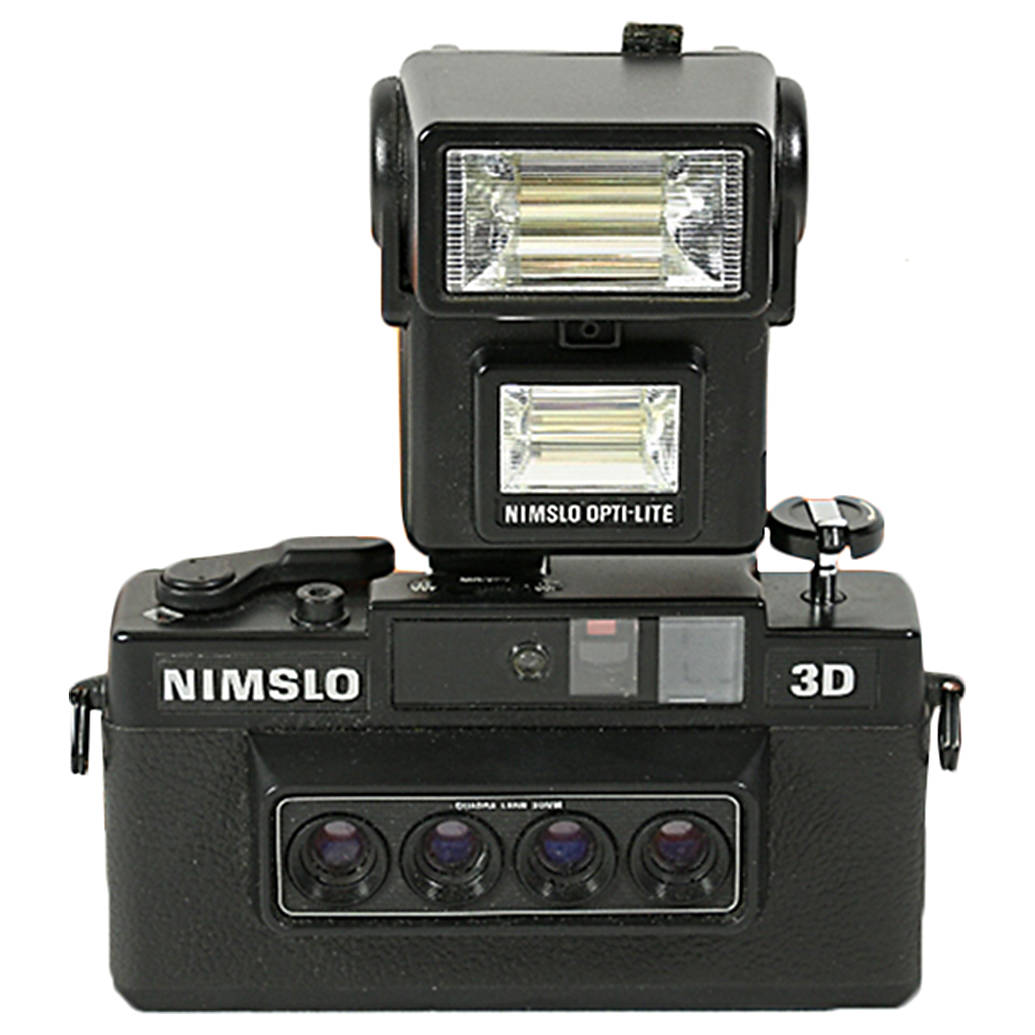 Used Nimslo 3D 35MM Point and Shoot with Flash - Excellent