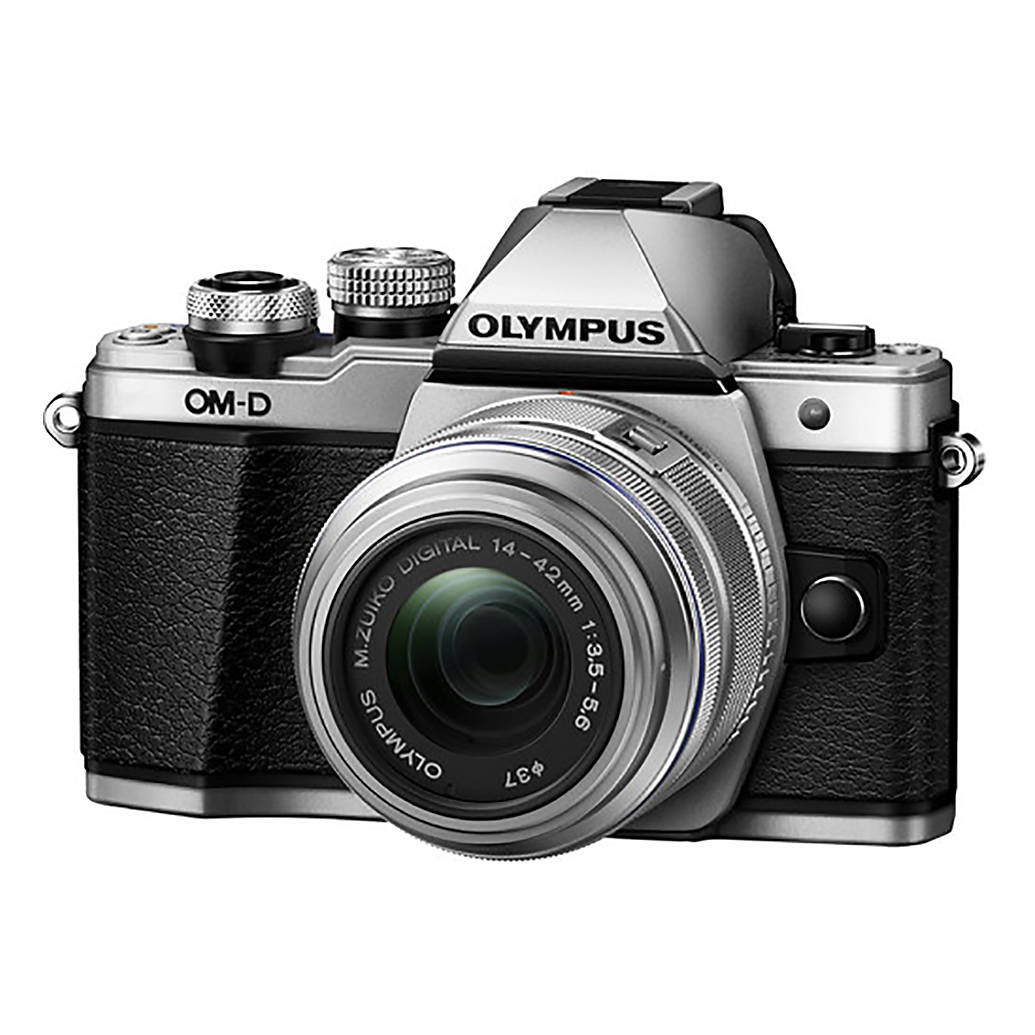 Used Olympus E-M10 Mark II Mirrorless Camera w/14-42mm II R (Silver) - Excel
