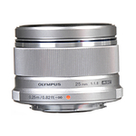 Used Olympus M.Zuiko Digital 25mm f/1.8 Lens (Silver) - Excellent 2