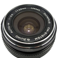 Used Olympus OM 28mm f/3.5 Auto-W - Excellent 3