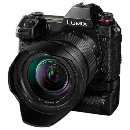 Used Panasonic Lumix DC-S1 Mirrorless Digital with 24-105mm- Excellent