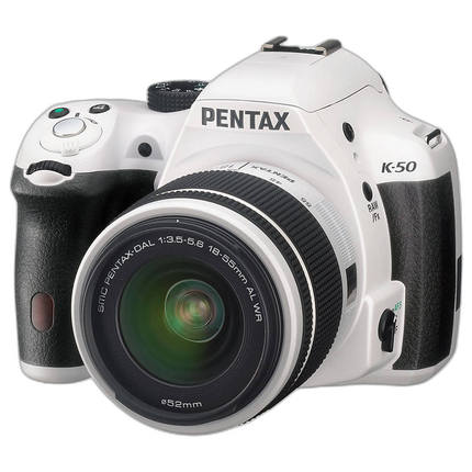 Used Pentax K-50 W/ 18-55mm (White) - Excellent