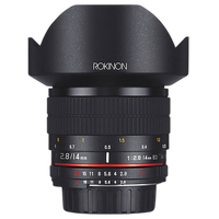 Used Rokinon 14mm F/2.8 Nikon F Mount - Excellent 0