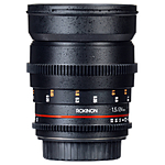 Used Rokinon 24mm T1.5 Cine ED AS IF UMC Lens for Canon EF - Excellent 6