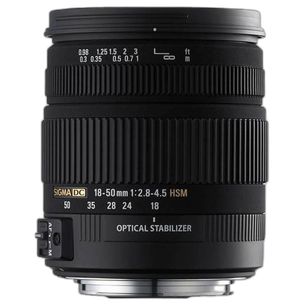Used Sigma 18-50mm F/2.8-4.5 HSM Canon EF Mount - Excellent