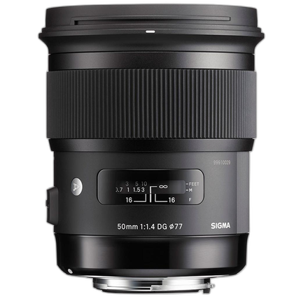Used Sigma 50mm F/1.4 Art for Nikon F - Excellent