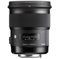 Used Sigma 50mm F/1.4 Art for Nikon F - Excellent 0