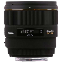 Used Sigma 85mm F1.4 EX DG HSM Lens for Canon EF - Excellent 0