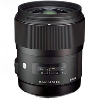 Used Sigma DG HSM ART 35mm f/1.4 Lens for Sony A Mount - Black 0