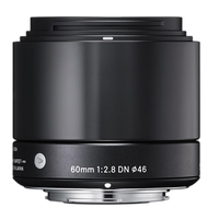 Used Sigma 60mm f/2.8 DN Lens for Sony E mount (Black) - Excellent 0