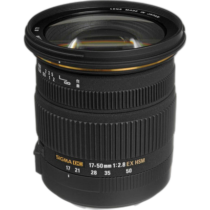 Used Sigma 17-50mm f/2.8 EX DC OS HSM Lens for Canon EF - Excellent