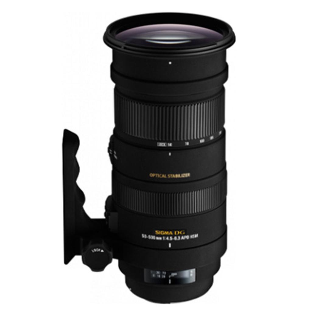 Used Sigma 50-500mm F/4.5-6.3 APO with Nikon F - Excellent