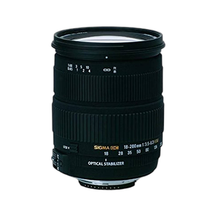Used Sigma 18-200 F3.5-6.3 DC OS Lens for Nikon F - Excellent