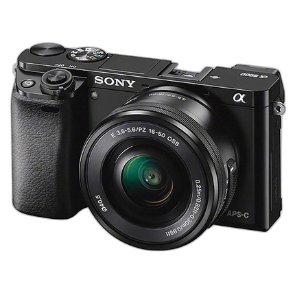 Used Sony A6000 w/16-50mm 3.5-5.6 Lens (Black) - Excellent