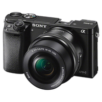 Used Sony A6000 w/16-50mm 3.5-5.6 Lens (Black) - Excellent 1