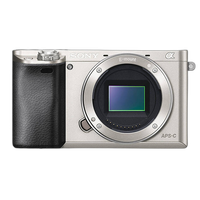 Used Sony A6000 Mirrorless Camera Body Only (Sliver) - Excellent 0