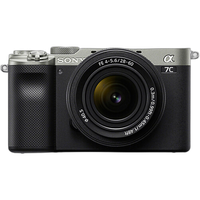 Used Sony Alpha a7C Mirrorless Digital Camera with 28-60mm Lens (Silver) - E 0
