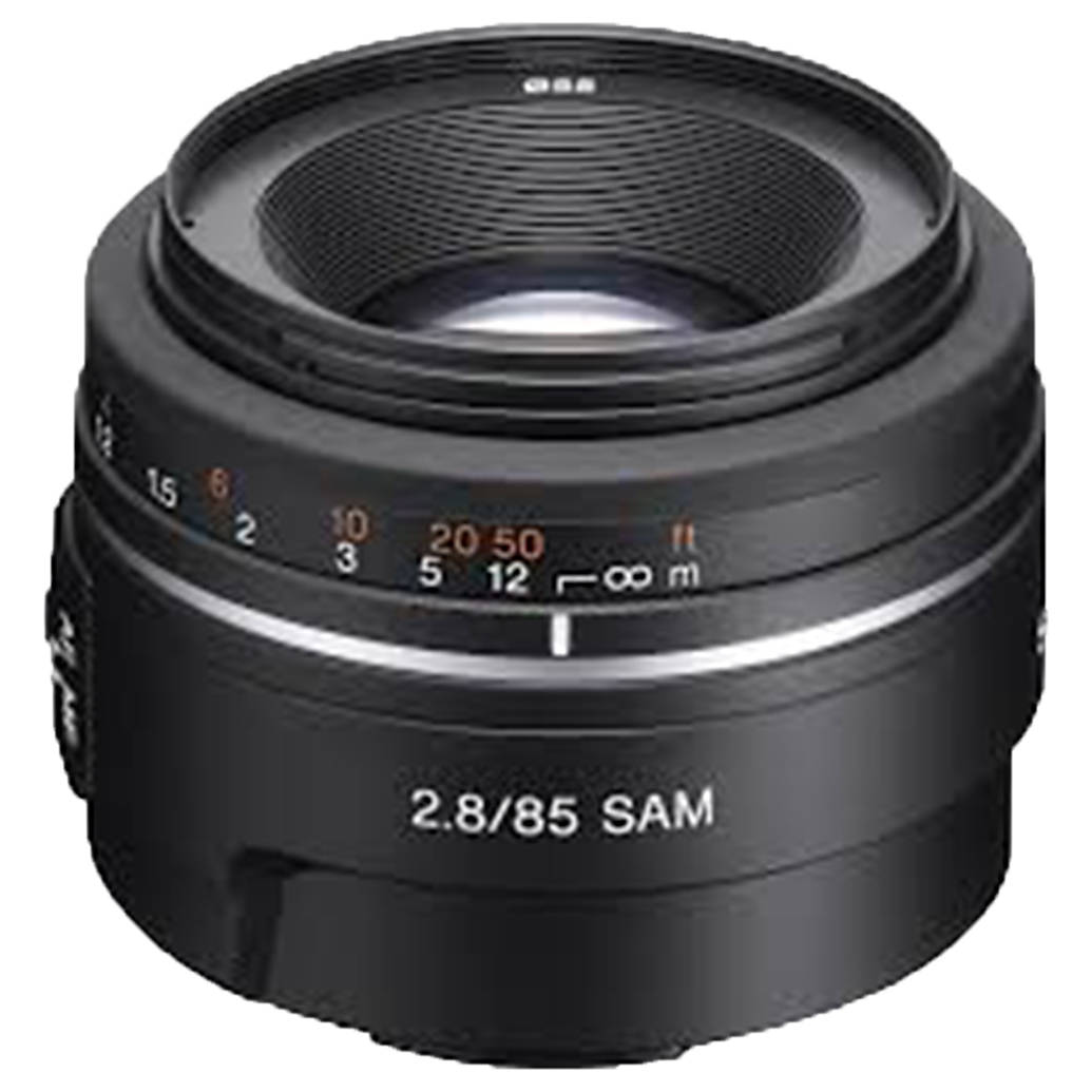 Used Sony A Mount 85mm f/2.8 Lens - Excellent