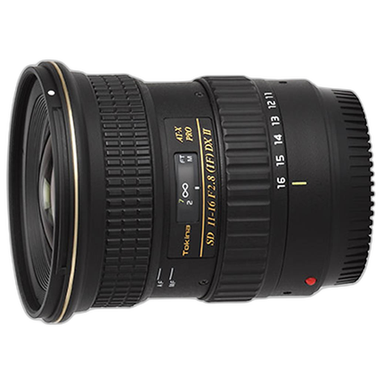 Used Tokina 11-16mm f/2.8 AT-X Pro DX II Nikon F - Excellent
