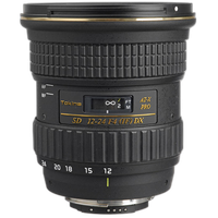 Used Tokina 12-24mm f/4 AT-X 124 AF Pro DX Lens for Nikon F - Excellent 0