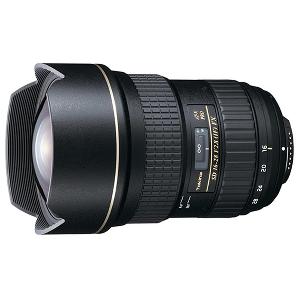 Used Tokina 16-28mm f/2.8 AT-X Pro FX Lens for Nikon F - Excellent