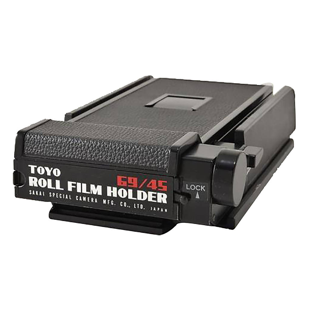 TOYOトヨ ロールフィルムホルダーRFH69/45 Used Toyo Roll Film Holder 69/45 For Large Format Cameras