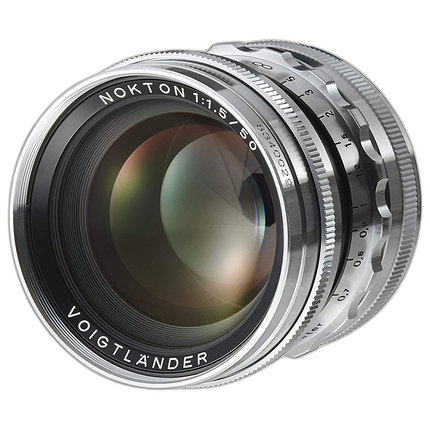 Used Voightlander 50mm F/1.5 Nokton M39 Converted to M (Silver) - Excellent
