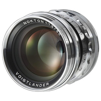 Used Voightlander 50mm F/1.5 Nokton M39 Converted to M (Silver) - Excellent 0