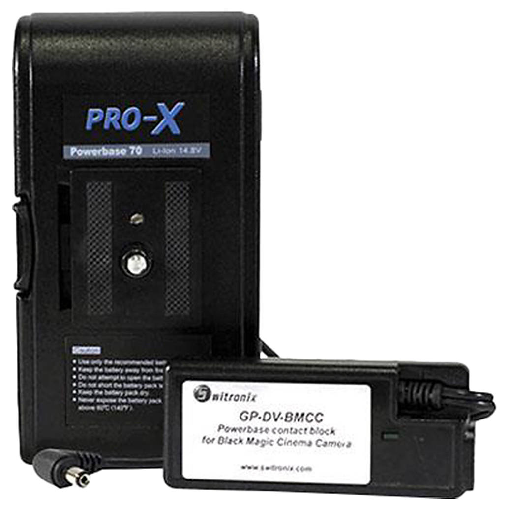 Used Switronix PB70 w/ Contact Block for Blackmagic Cinema - Excellent
