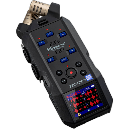 Used Excellent Zoom H6Essential Series 6-Track 32-Bit Float Handheld Recorde